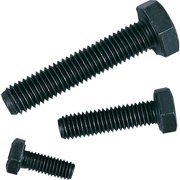 NEWPORT FASTENERS Class 8.8, M16-2.00 Hex Head Cap Screw, Plain Steel, 30 mm L, 225 PK 931250-225